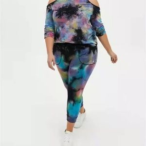Torrid tie dye joggers